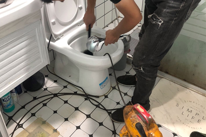 覃塘疏通下水道